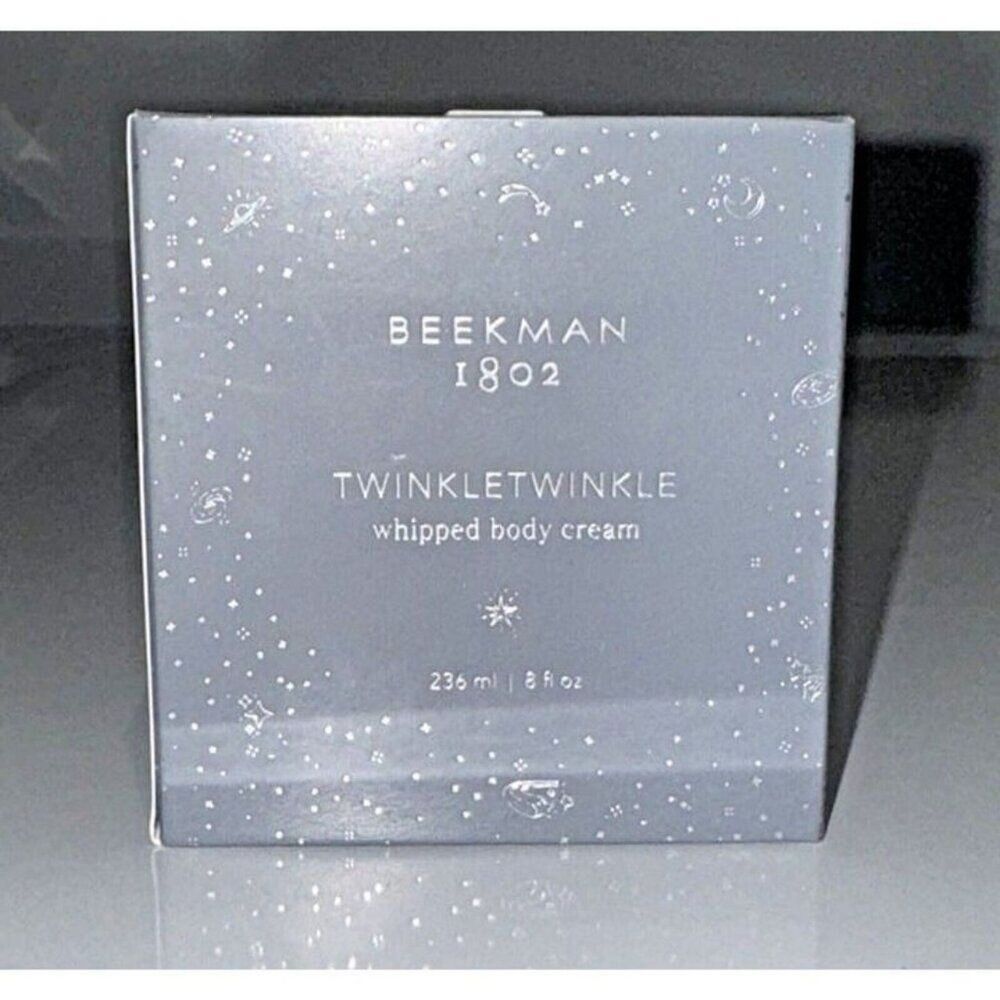 BEEKMAN 1802 TWINKLE Pure Goat Milk Whipped Body Cream 8 oz NEW & SEALED